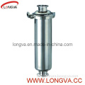 Stainless Straight-Line Pipe Filter with Triclamp End